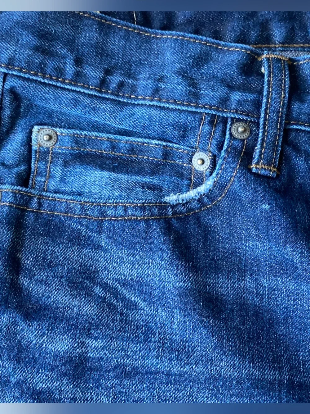 J.Crew Men’s Style 770 Jeans Kaihara Japanese Denim W32 L32 Dark Wash
